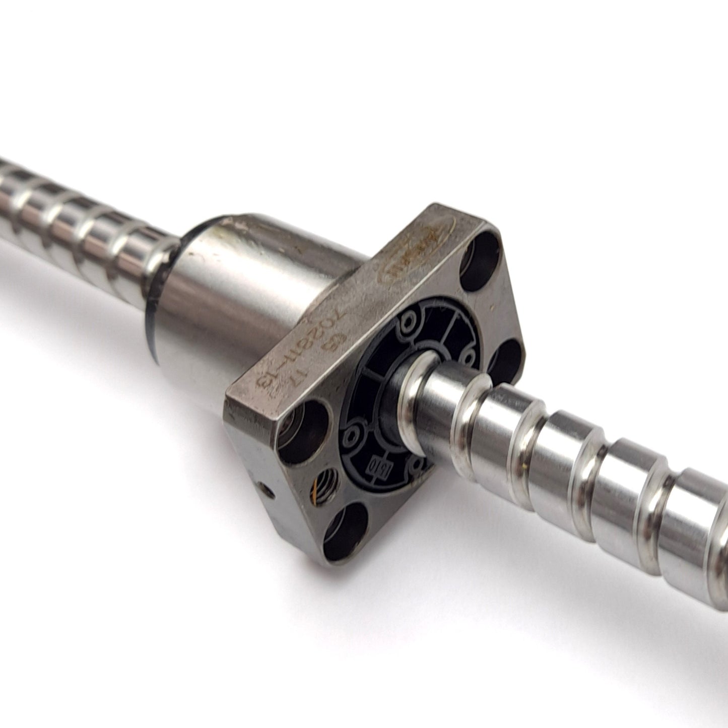 Used Hansan C5 17 Linear Ball Screw Assembly, ø15mm, 10mm Lead, 570mm Stroke