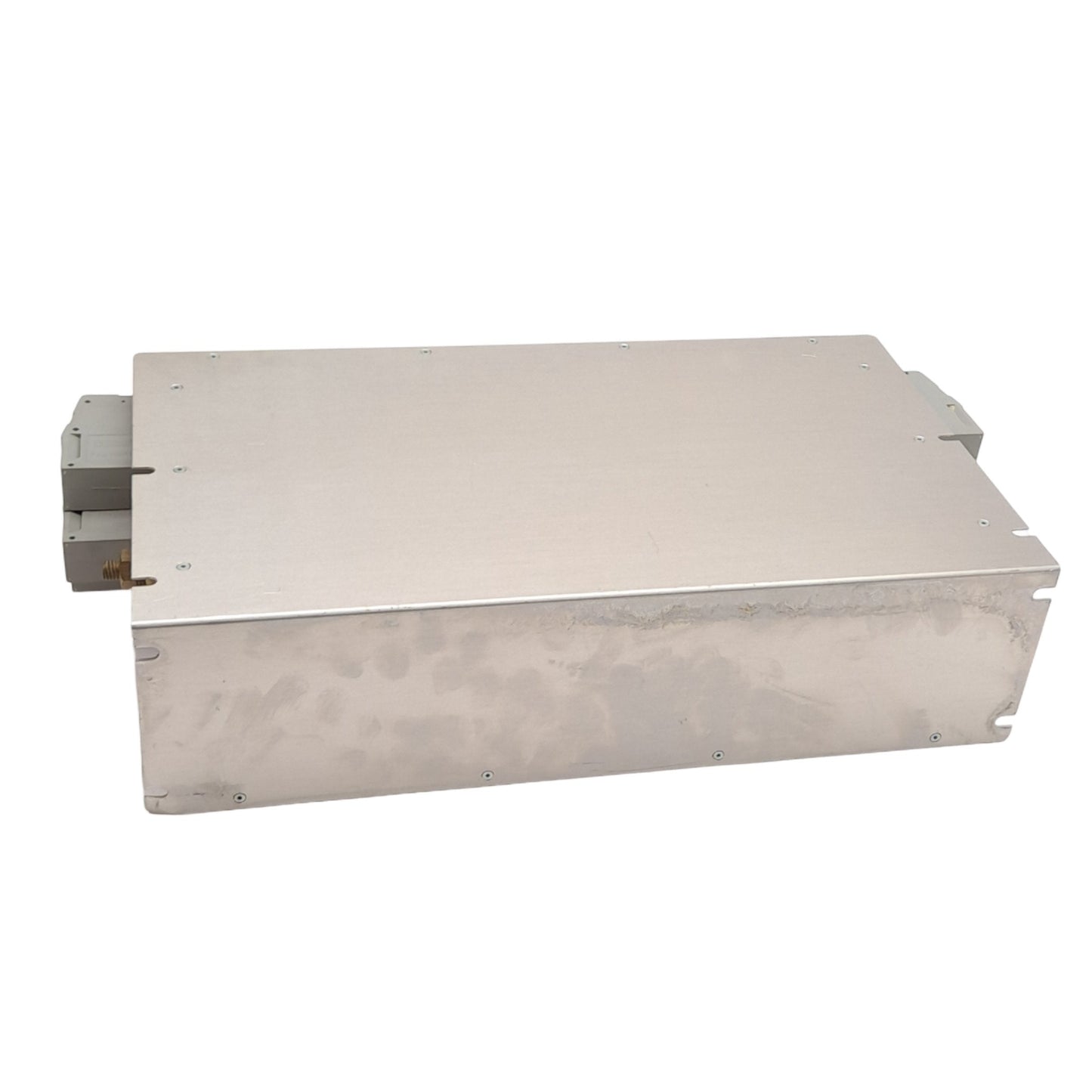Used Rasmi RF 3130-MHU RFI Filter, 3-Phase, 480VAC 50-60hZ, 130A, 429x110x240mm