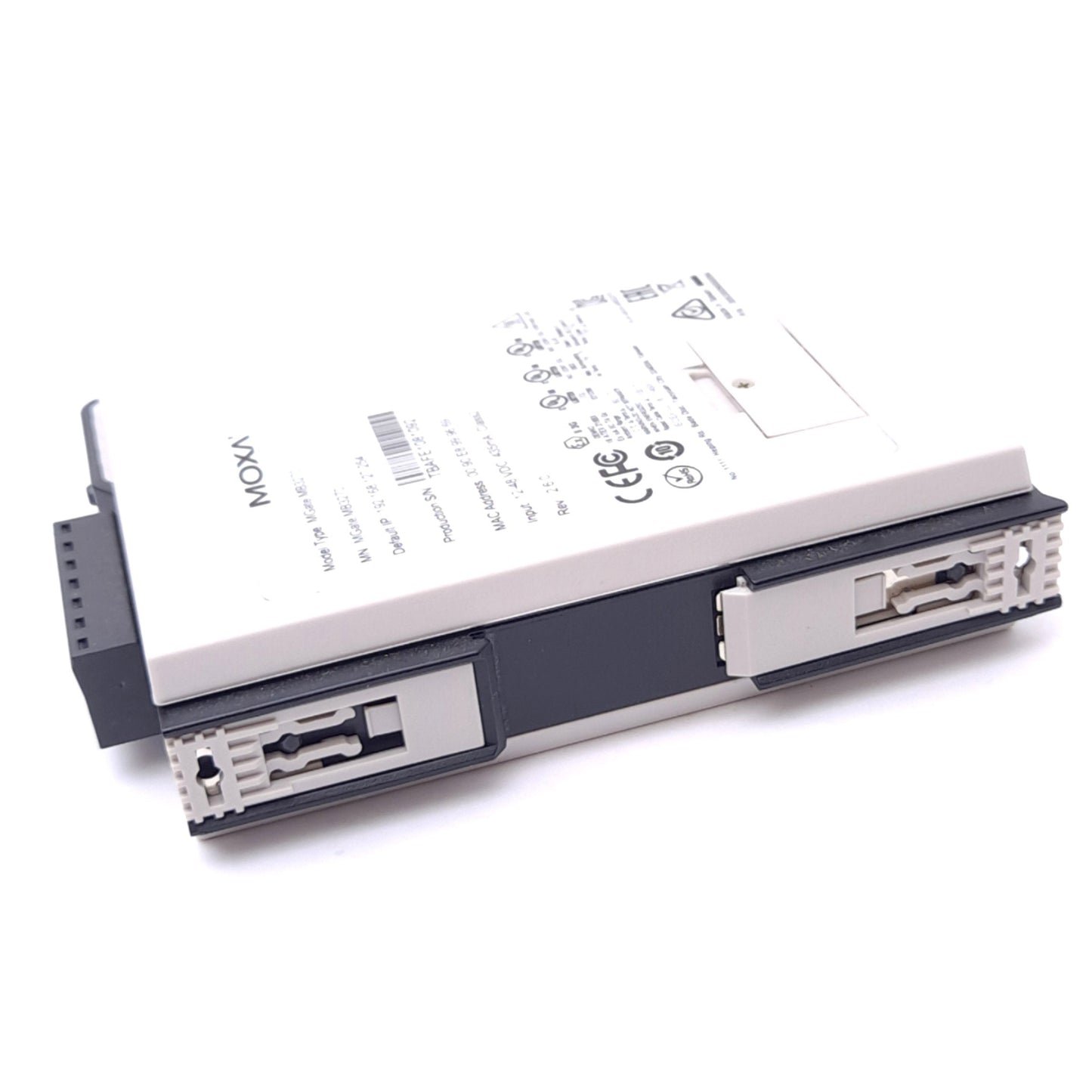 Used Moxa MGate MB3270 Modbus TCP Gateway, 2-Port, 12-48VDC 435mA In, RS-232/422/485