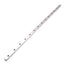 Used IKO LWL15 B G65HL Linear Motion Guide Rail, 15mm Rail, 557mm Length, 40mm Pitch