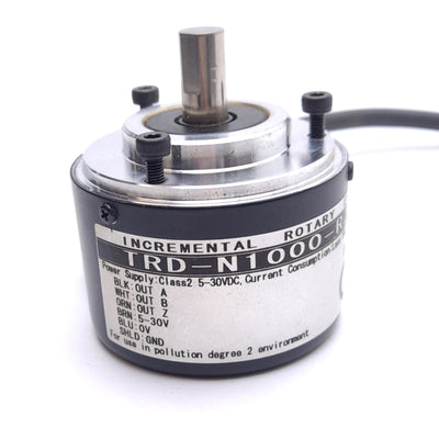 Used Automation Direct TRD-N1000-RZWD Incremental Rotary Encoder, ø8mm, 1000ppr, 30V