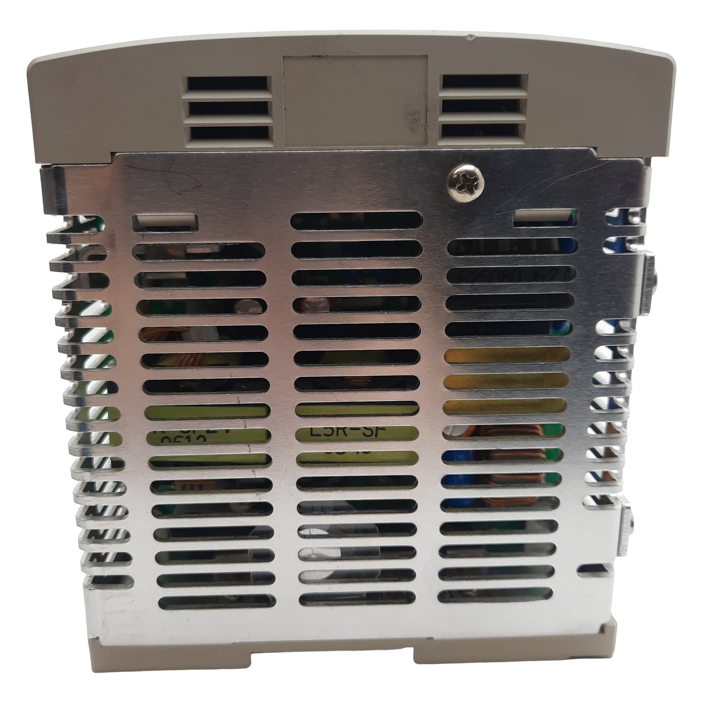 Used Idec PS5R-SF24 Power Supply, 1-Phase, 100-240VAC In, 24VDC 5A 120W Out, DIN Rail