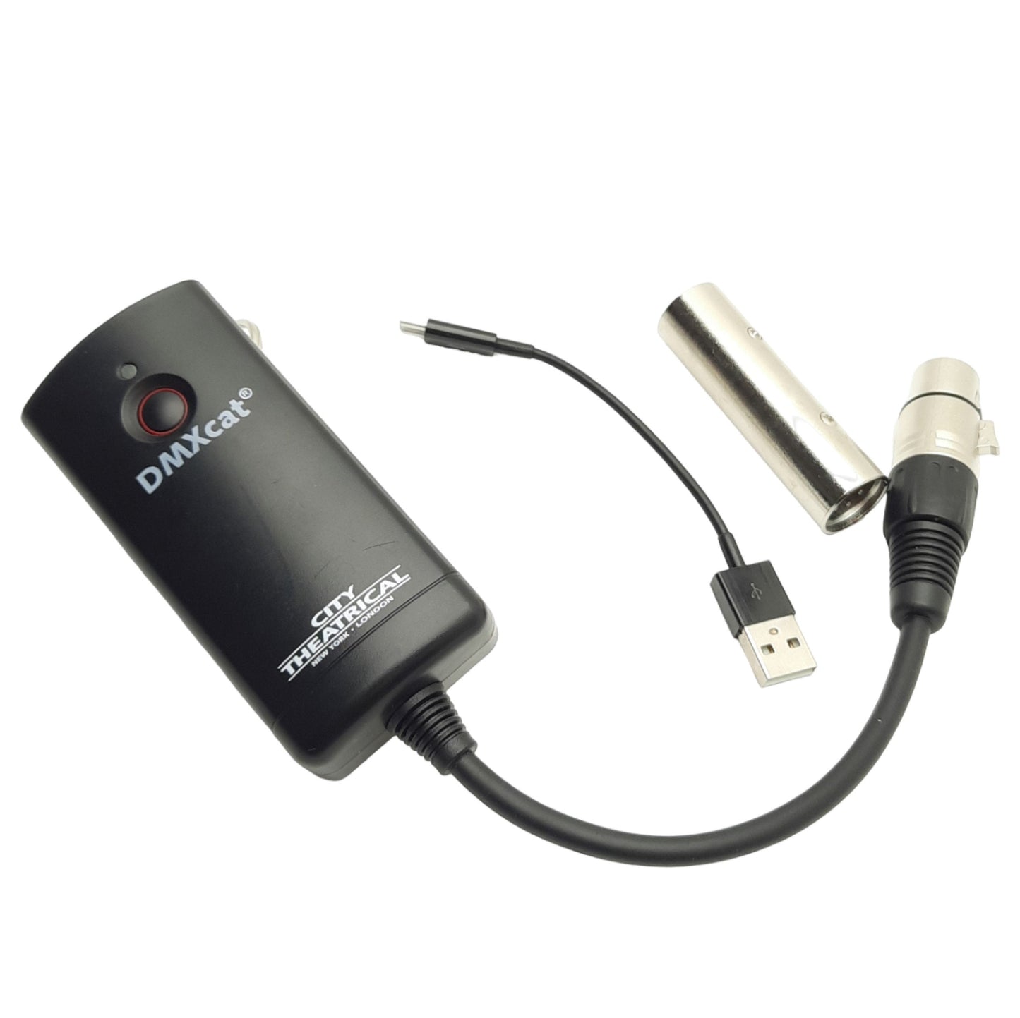 Used City Theatrical DMXcat 6000 Multifunction Test Tool, Bluetooth, 5-Pin XLRF