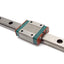 Used Hiwin MGN12 (x2) Miniature Linear Guide Blocks w/ 12x635mm Rail, 5.88kN Max
