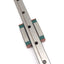 Used Hiwin MGN12 (x2) Miniature Linear Guide Blocks w/ 12x635mm Rail, 5.88kN Max