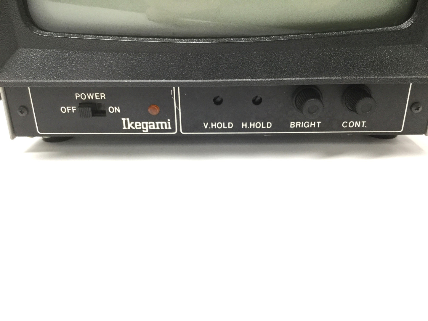 Used Ikegami PM-960 9" Black and White CRT CCTV Picture Monitor, BNC, 120VAC 60Hz