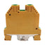 Used Lot of 8 Wieland WK6 SL/U Terminal Block, 1-Level 2-Position, 8mm, 800V