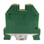 Used Lot of 8 Wieland WK6 SL/U Terminal Block, 1-Level 2-Position, 8mm, 800V