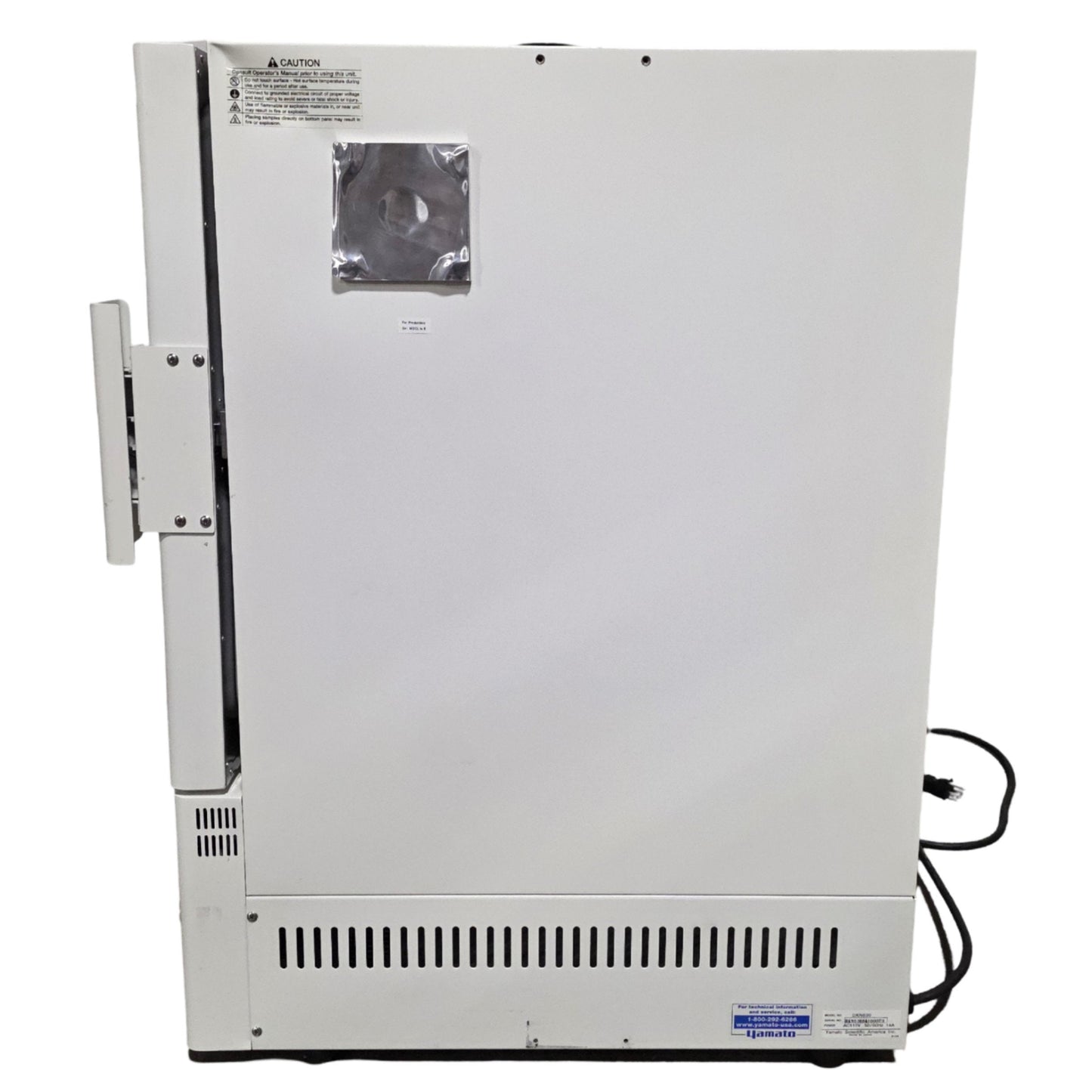 Used Yamato DKN600 Programmable Mechanical Convection Oven 150L, 110VAC 11A, 250°C
