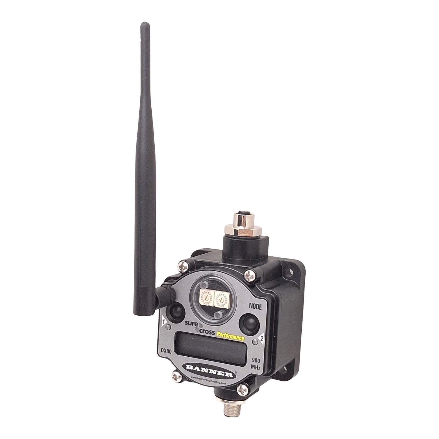 Used Banner DX80N9X6S-P6 Sure Cross DX80 Performance P6 Node, 900MHz, 10-30VDC