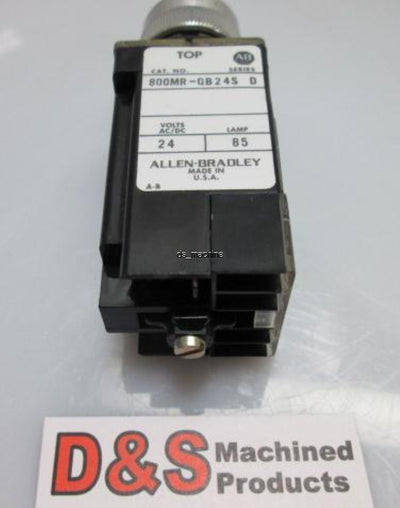 Used Allen Bradley 800MR-QB24S D Series Pushbutton switch