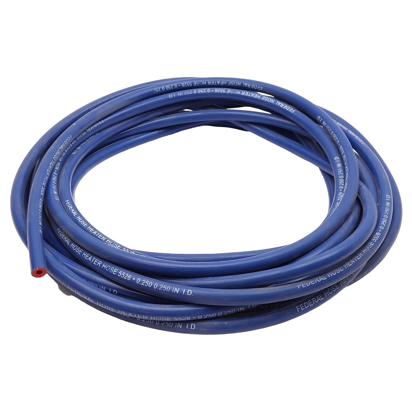 New Federal Hose 5526-250 1-Ply Silicone Heater Hose, ø1/4in ID, 60-250psi, 40ft