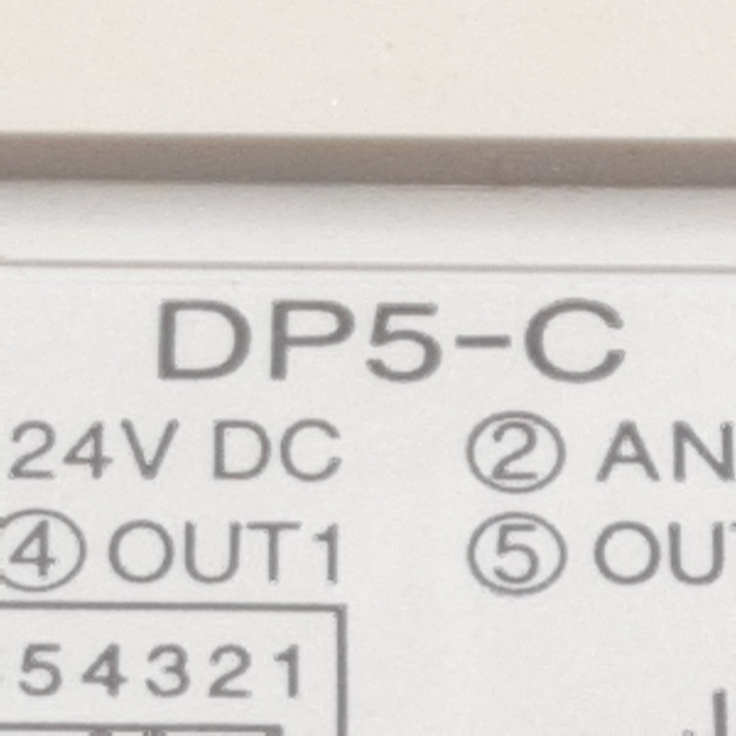 Used SunX DP5-C Compact Digital Pressure Sensor, NPN, 0~1.0MPa, 12-24VDC Range