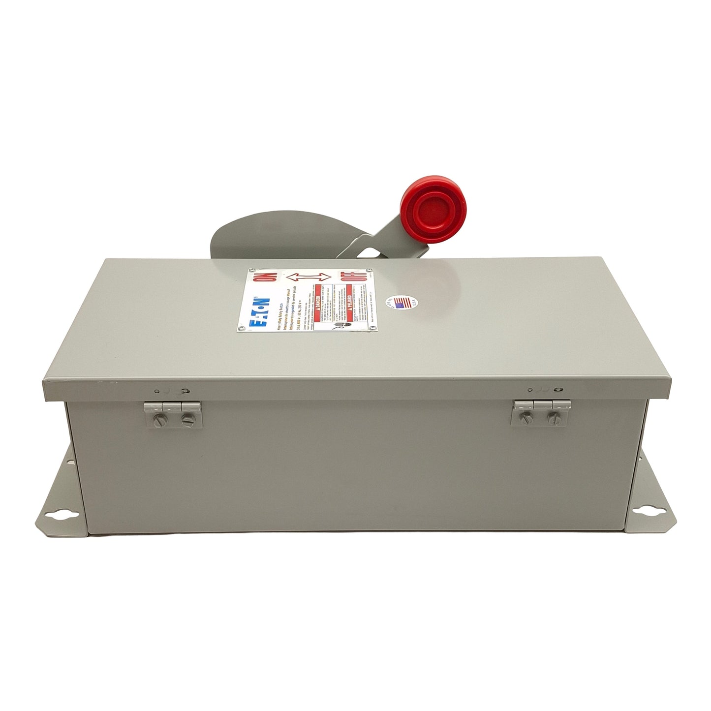 New Eaton DH361FDK Heavy Duty Fusible Safety Switch, 3-Pole, Class H Fuse, 600V 30A