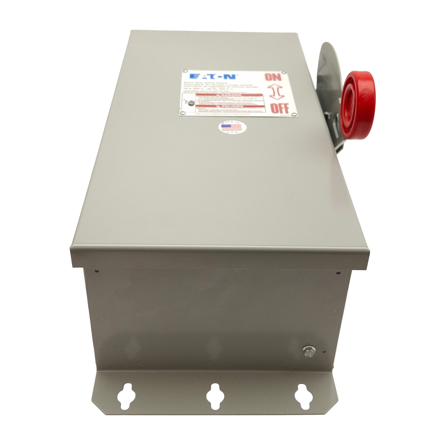 New Eaton DH361FDK Heavy Duty Fusible Safety Switch, 3-Pole, Class H Fuse, 600V 30A