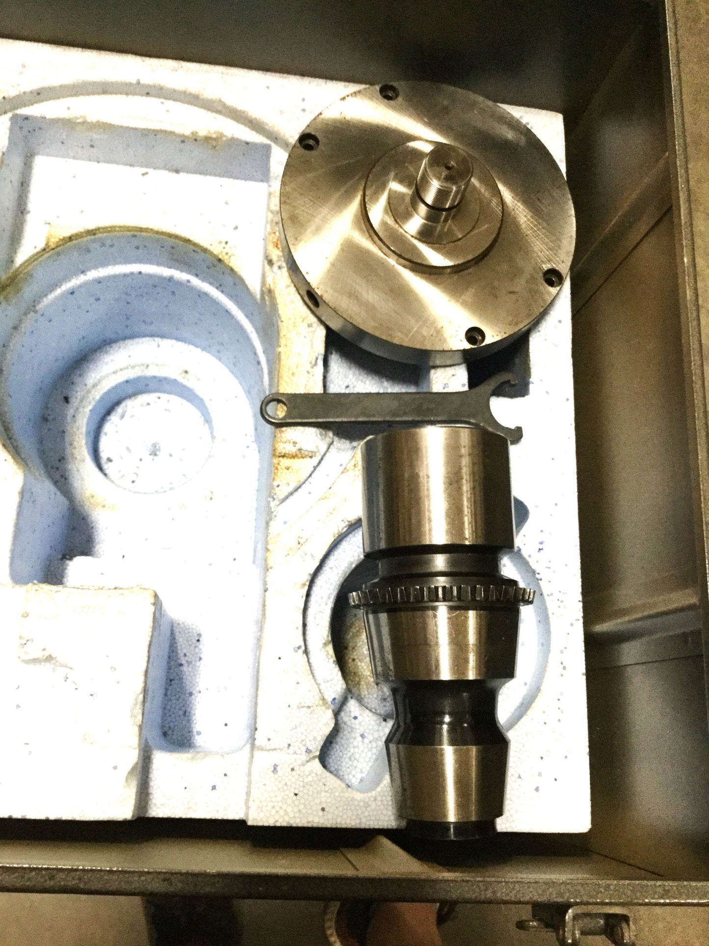 Used Precise PK 60-O Manual Jig Grinding Milling Boring Spindle 60,000RPM, 2HP