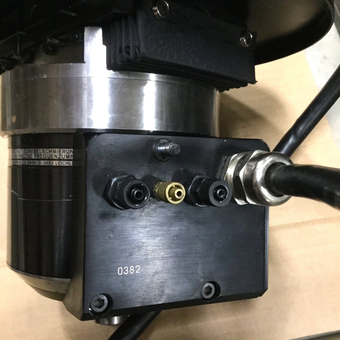 Used Precise PK 60-O Manual Jig Grinding Milling Boring Spindle 60,000RPM, 2HP