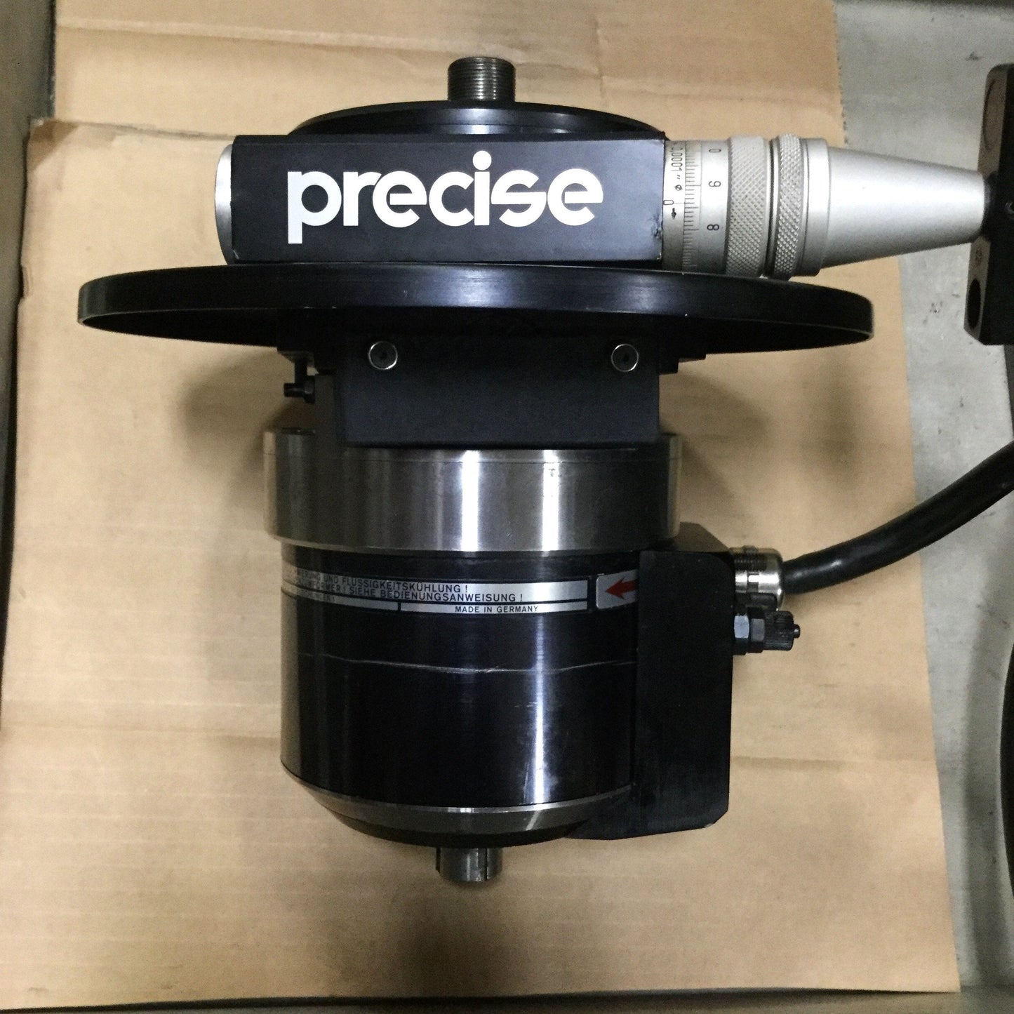 Used Precise PK 60-O Manual Jig Grinding Milling Boring Spindle 60,000RPM, 2HP
