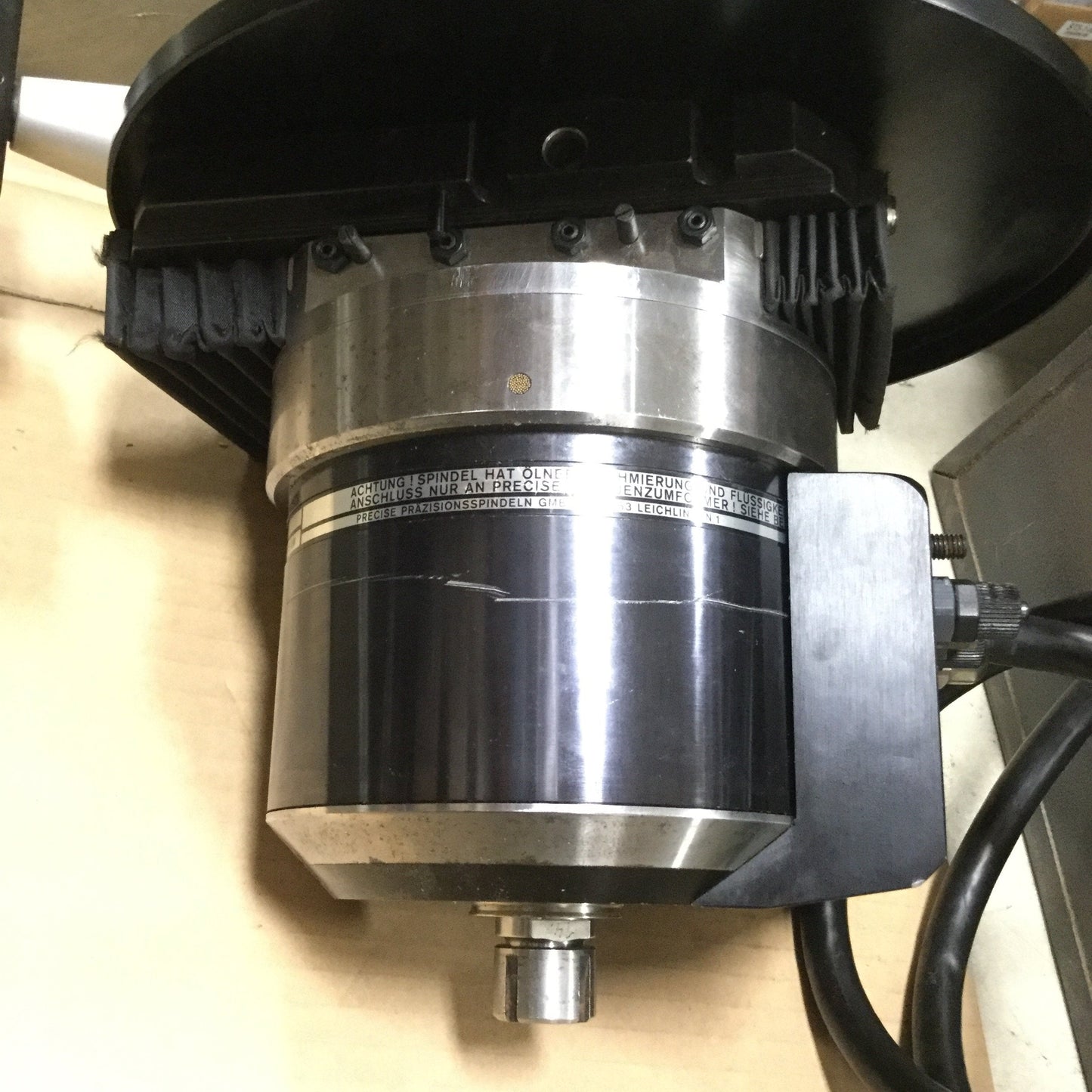 Used Precise PK 60-O Manual Jig Grinding Milling Boring Spindle 60,000RPM, 2HP