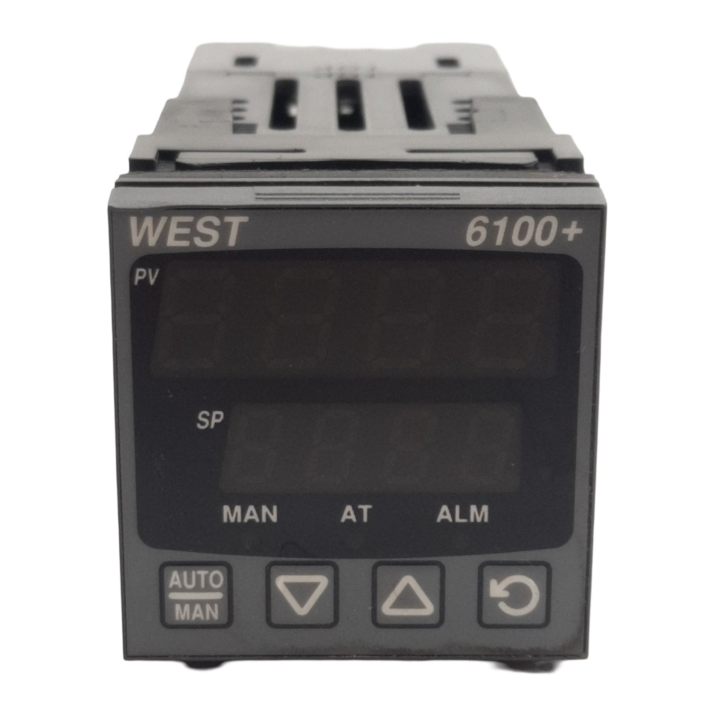Used West P6101Z2170000 Temperature Controller, SPDT 24VDC 4-20mA Out, 100-240VAC In