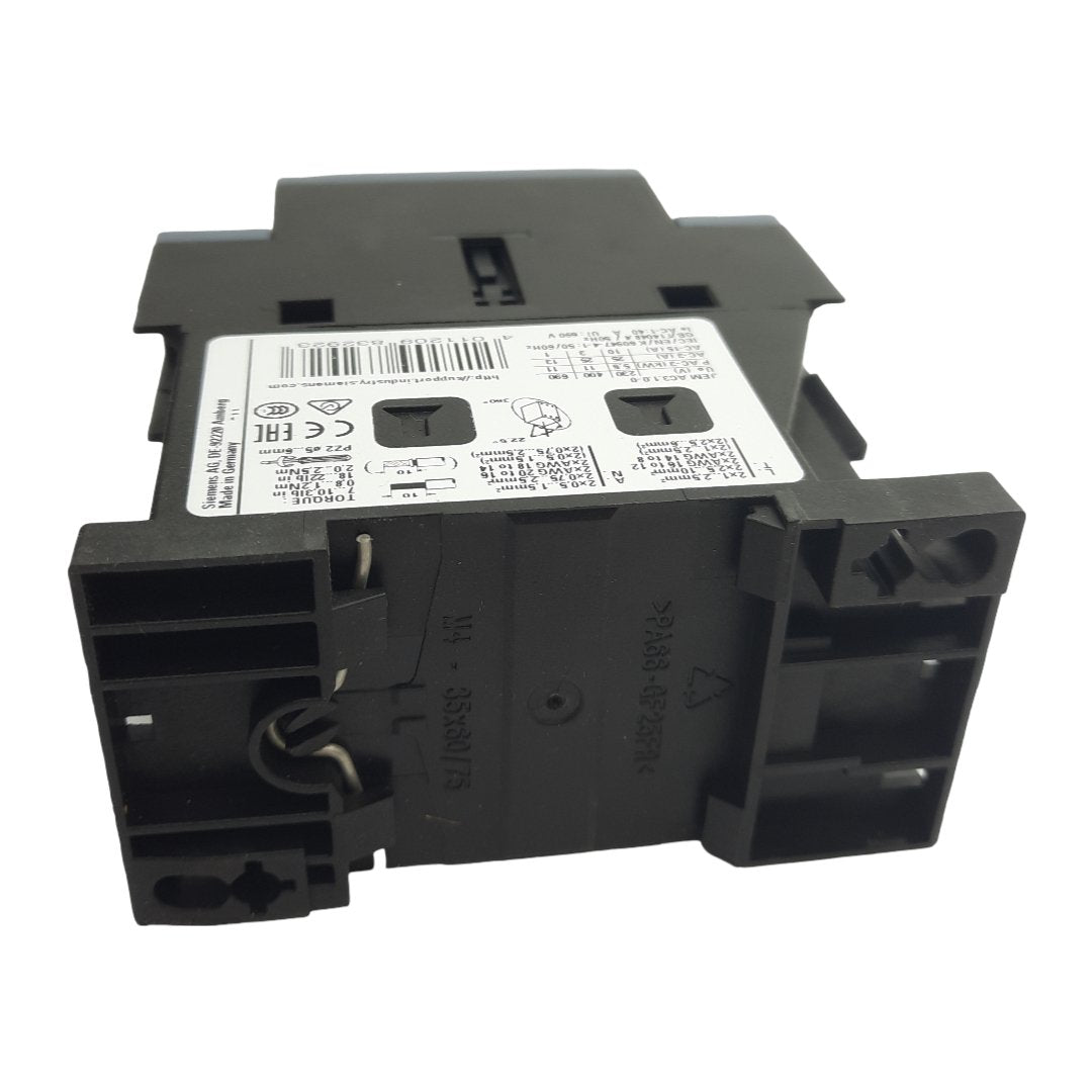 New Siemens 3RT2026-1AK60 Magnetic Contactor 3 Poles, 25A, 1CO Aux, 120V AC Coil