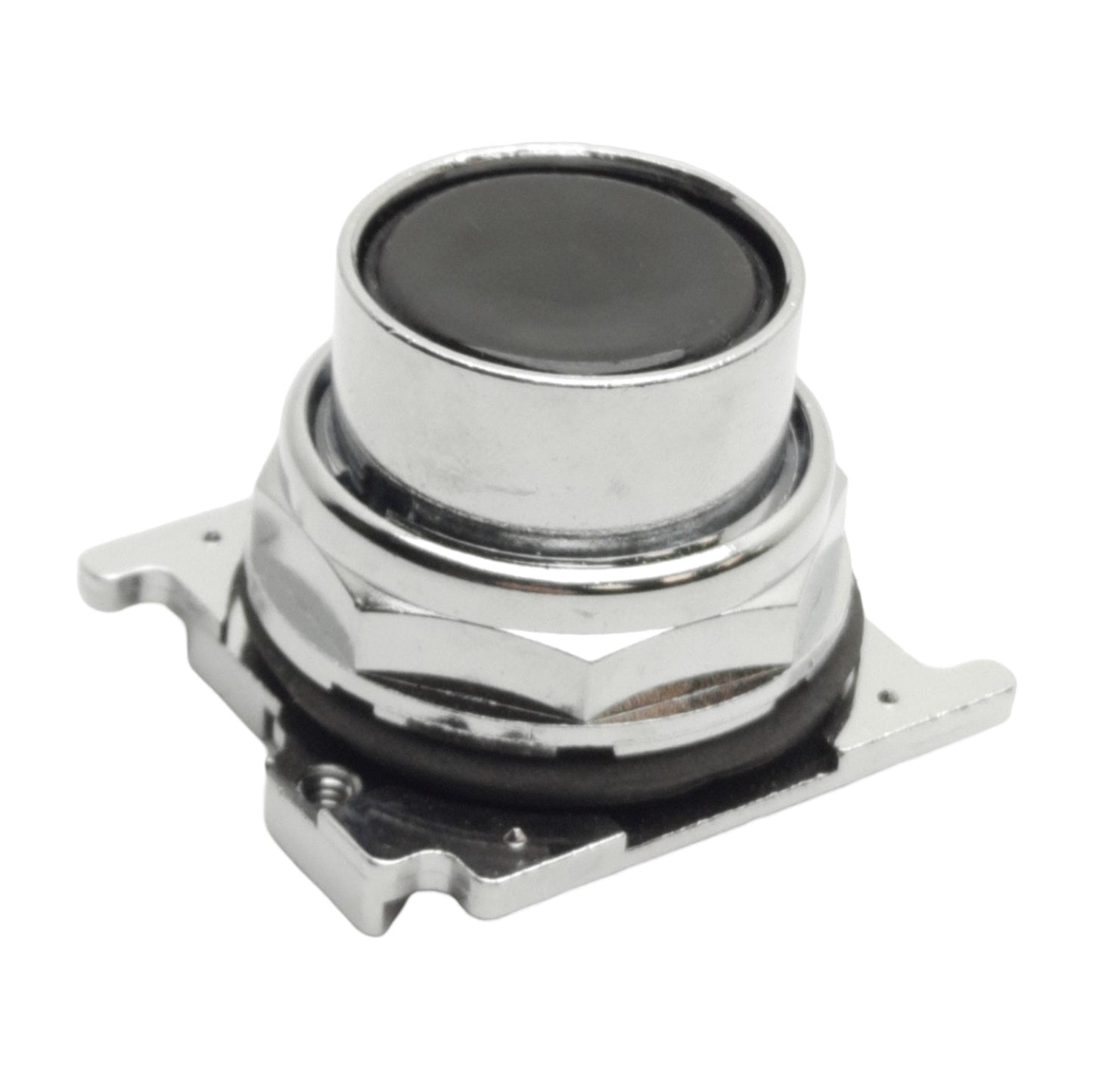 Used Eaton 10250T101 Pushbutton Operator, Momentary, Flush, Black, 30.5mm Size