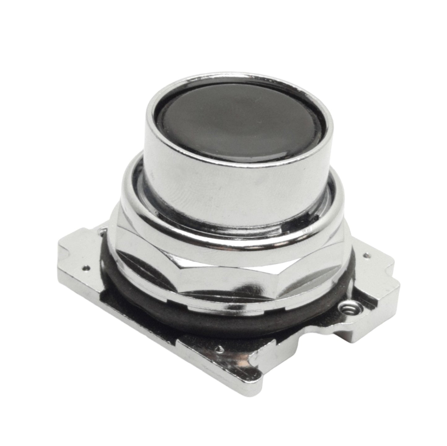 Used Eaton 10250T101 Pushbutton Operator, Momentary, Flush, Black, 30.5mm Size