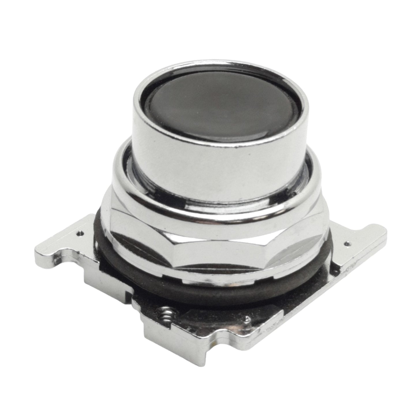 Used Eaton 10250T101 Pushbutton Operator, Momentary, Flush, Black, 30.5mm Size
