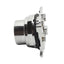 Used Eaton 10250T101 Pushbutton Operator, Momentary, Flush, Black, 30.5mm Size