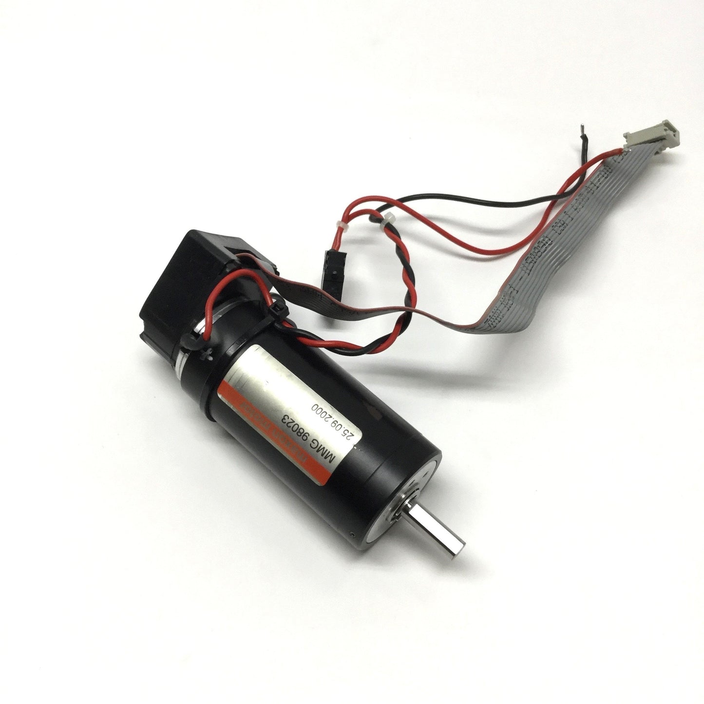 Used Maxon MMG 98023 DC Mini Motor, 6mm Shaft, 30VDC w/ HEDL-5540 Encoder, 500PPR