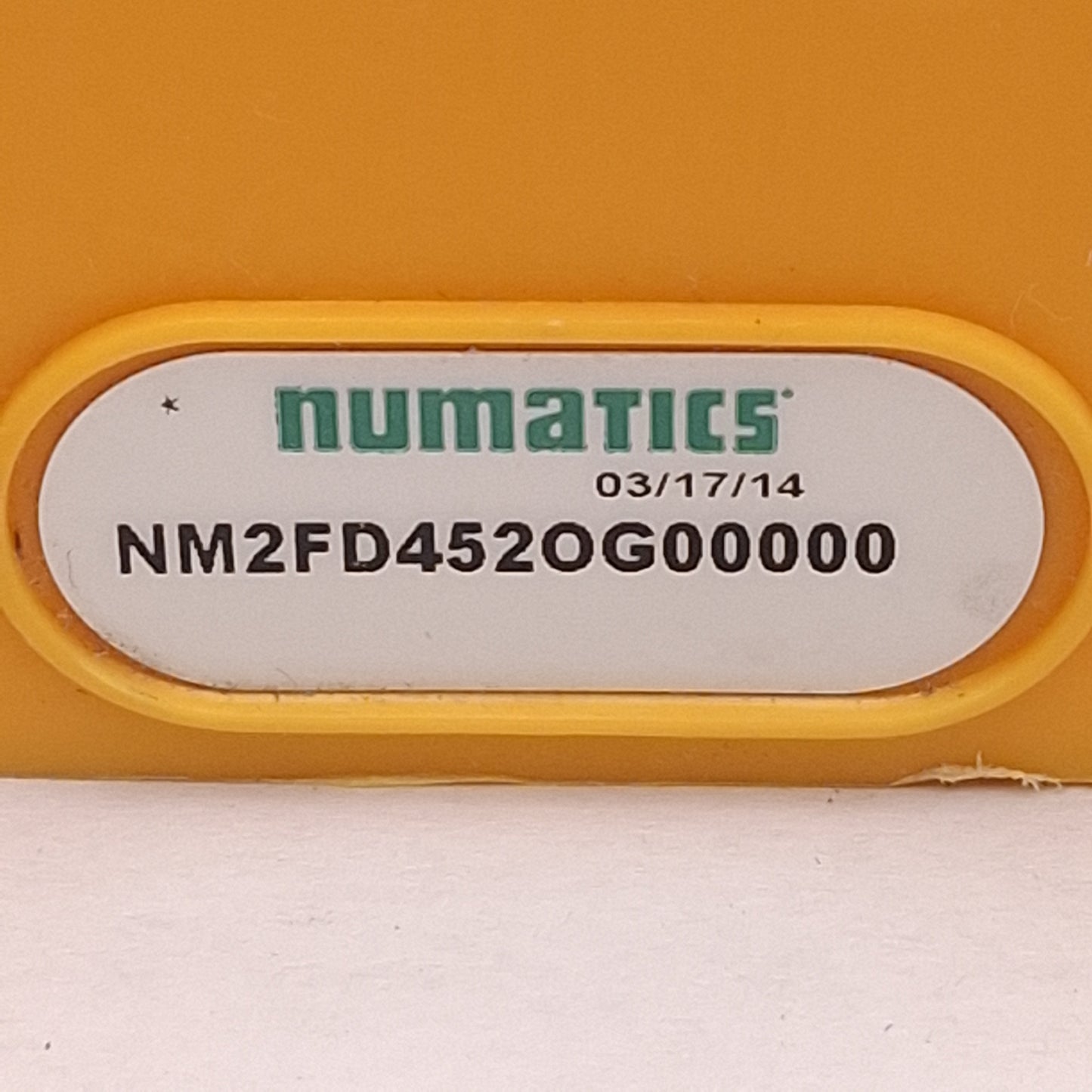 Used Numatics NM2FD452OG00000 2-Position Detented Foot Pedal Valve 5-Port 4-Way G1/4"