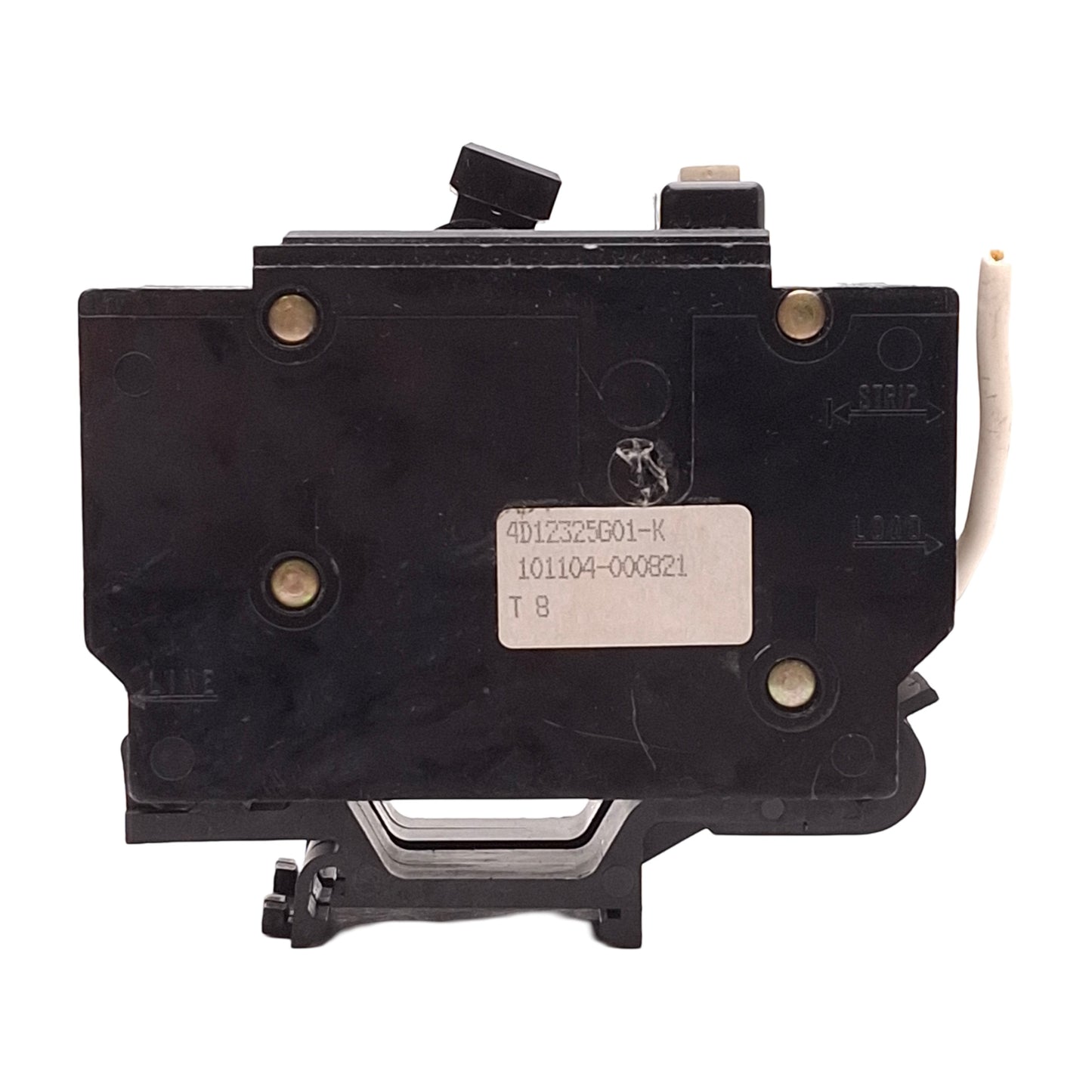 Used Allen Bradley MCGA215 Ground Sensing Circuit Breaker, 2-Pole, 15A 120/240VAC