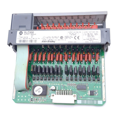 Used Allen Bradley 1746-OA16 D Digital Output Module for SLC500, 16-Point, 85-265VAC