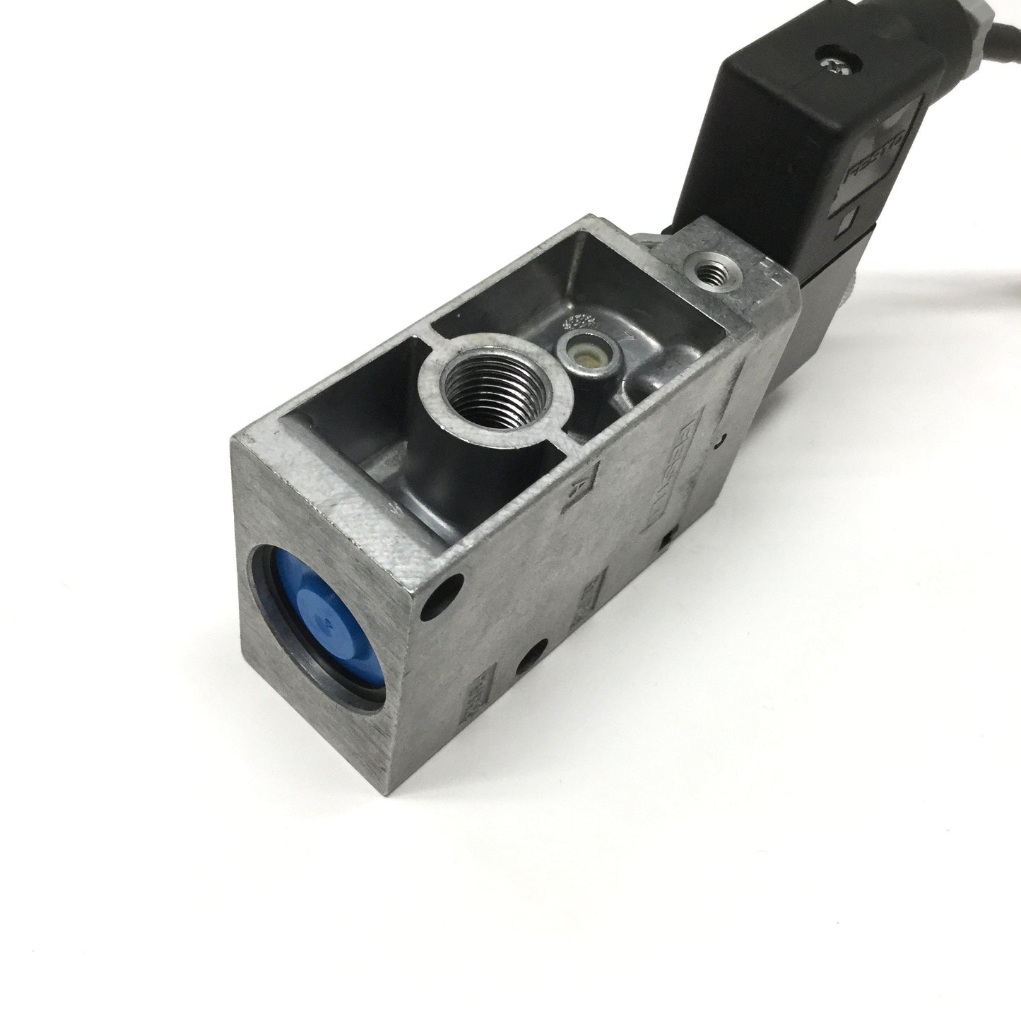 Used Festo MFH-3-1/4-S 7959 Solenoid Valve, 3-Port 2-Position, 24VDC / 42VAC Coil
