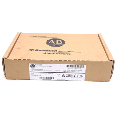 New Allen Bradley 1746-IA16 D Digital Input Module for SLC500, 16-Point, 85-132VAC