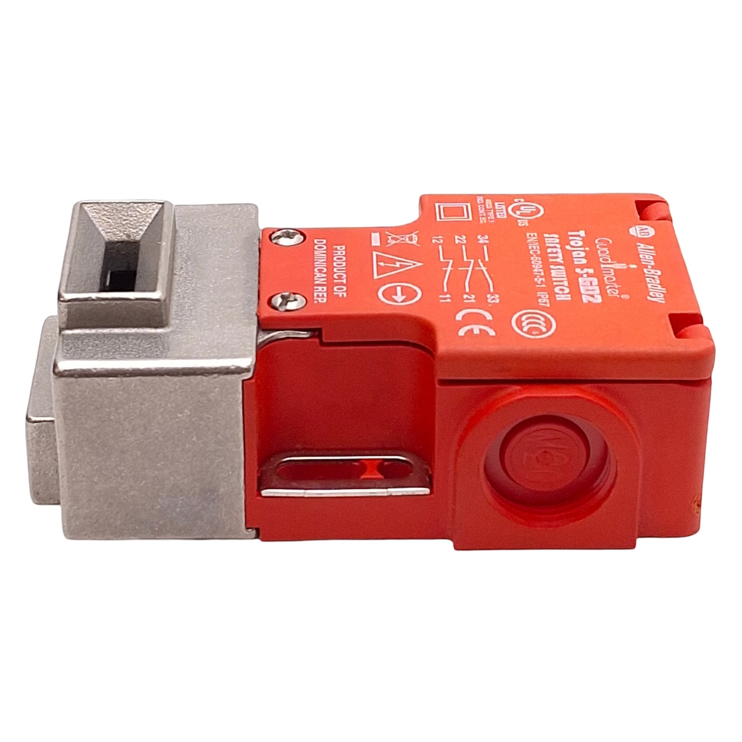 New – Open box Allen Bradley 440K-T11211 Guardmaster Trojan Safety Switch, 2NC+1NO, *No Key*