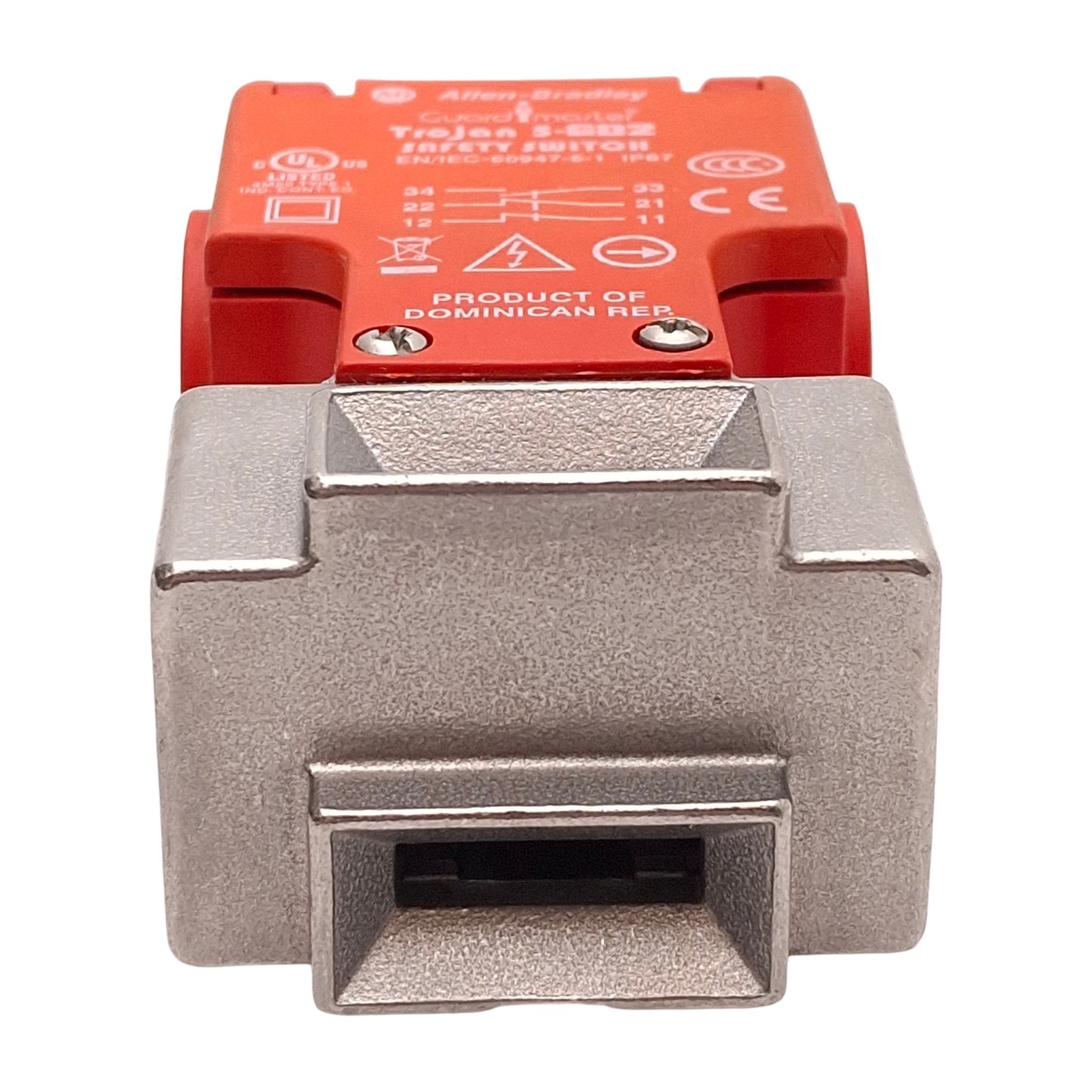 New – Open box Allen Bradley 440K-T11211 Guardmaster Trojan Safety Switch, 2NC+1NO, *No Key*