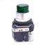 Used Allen Bradley 800T-PBH16G Green Pushbutton Switch, ø30mm, 1NC 1NO, 120VAC