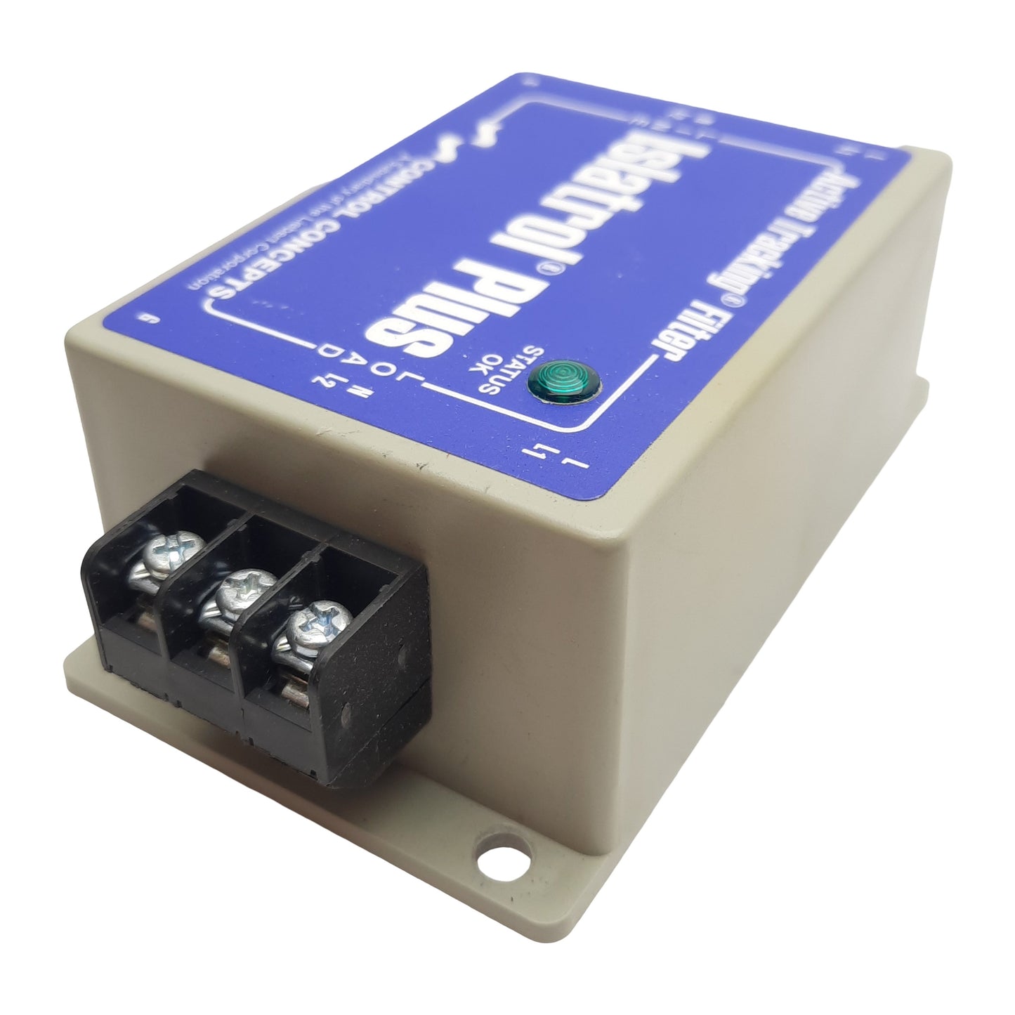 Used Control Concepts IC+105 Islatrol Plus Active Tracking Filter, 1-Phase 120VAC, 5A