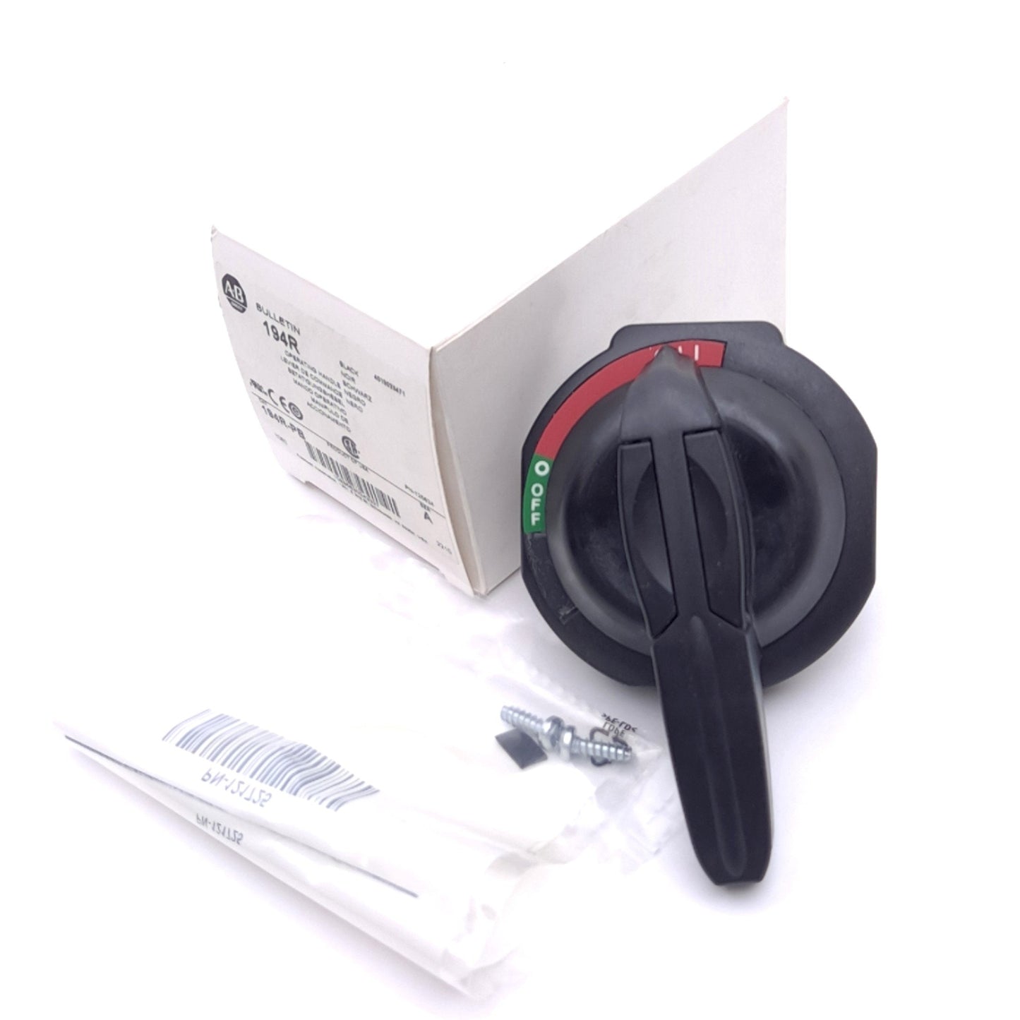 New Allen Bradley 194R-PB Disconnect Switch Rotary Operating Handle 90°, Padlockable