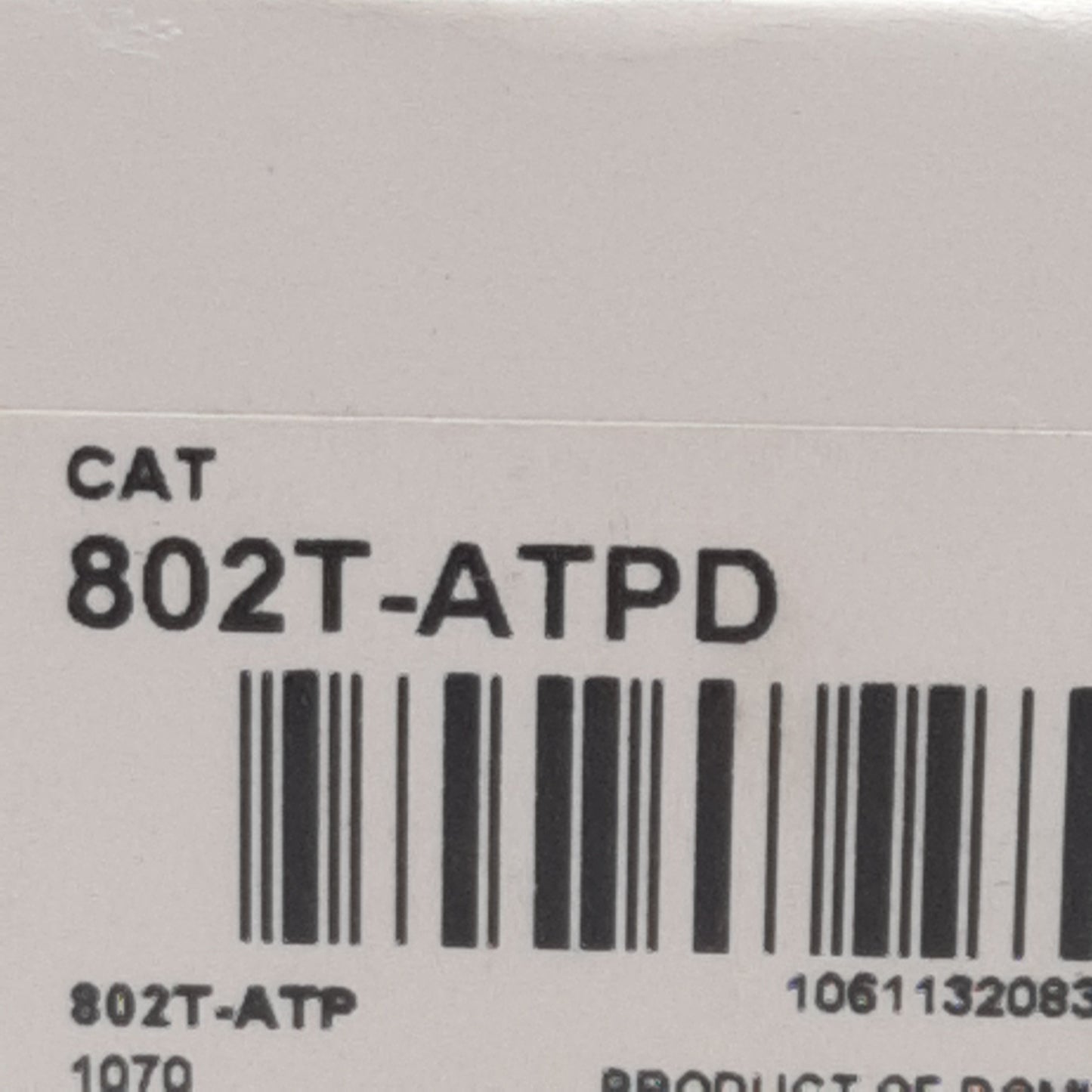 Used Allen Bradley 802T-ATPD Oiltight Limit Switch, 4-Circuit 2N.O + 2N.C, 10A 240VAC