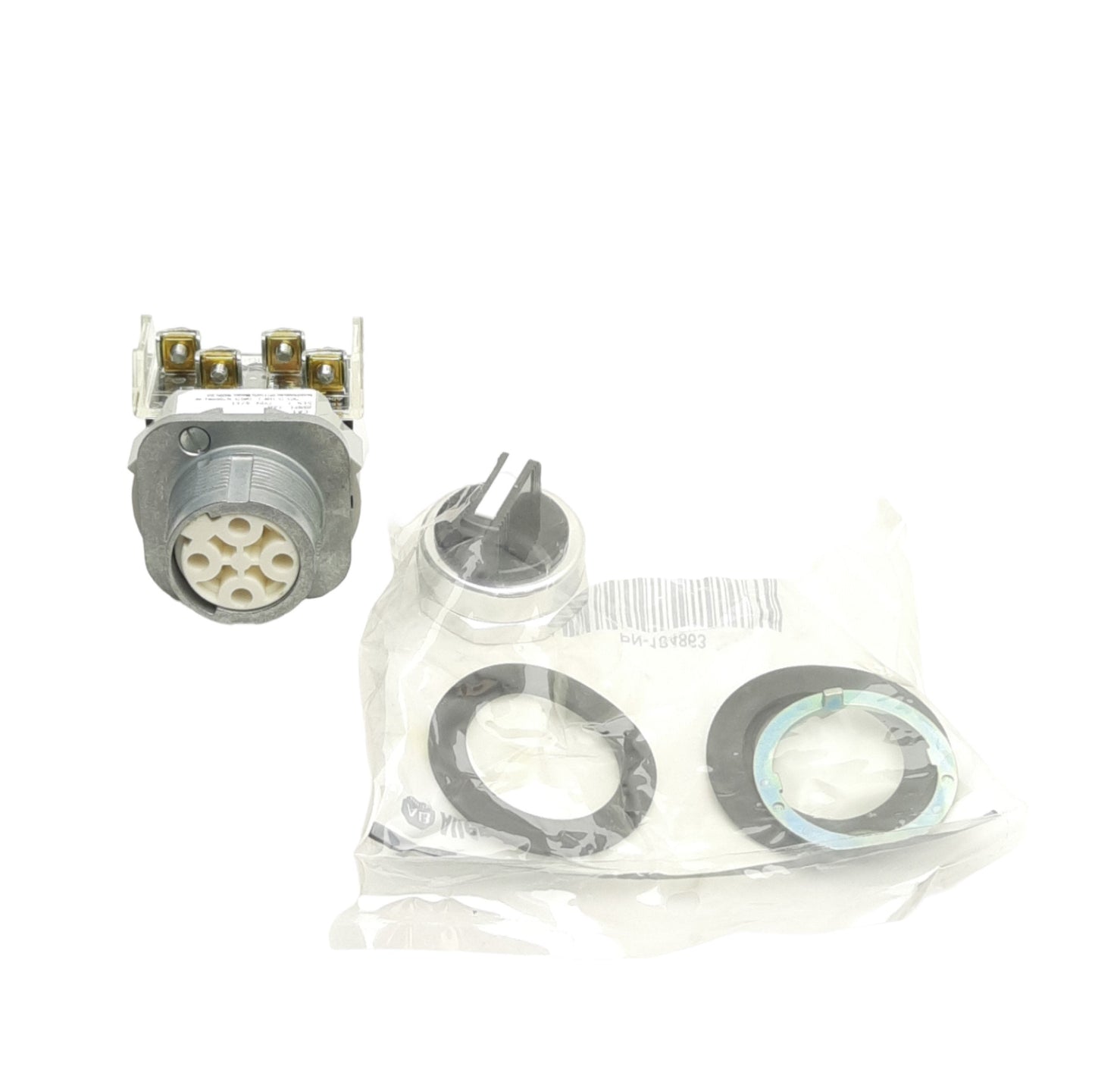 New Allen Bradley 800T-J2A Selector Switch, 3-Position Knob, 30mm, 1 N.O.- 1 N.C.