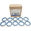 New Lot of 10 Thomas & Betts 5303 3/4in Sealing Rings, Stainless Steel & Plated Zinc