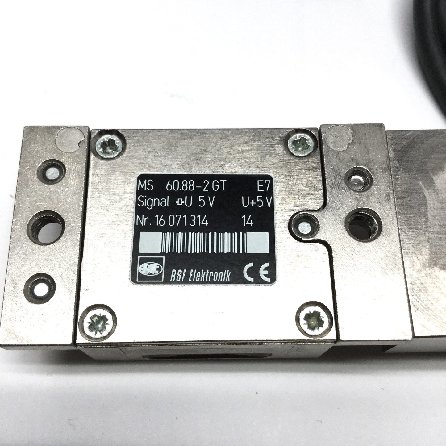 Used RSF Elektronik MS 60.88-2GT Linear Encoder 5V w/11" Sentop 25:25 Scale & Cable