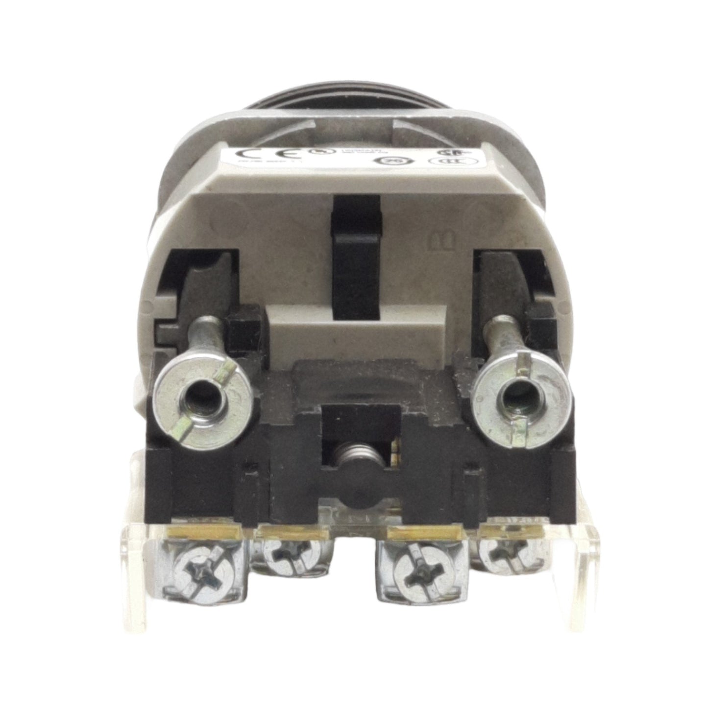 Used Allen Bradley 800T-J2A Selector Switch, 3-Position Knob, 30mm, 1 N.O.- 1 N.C.