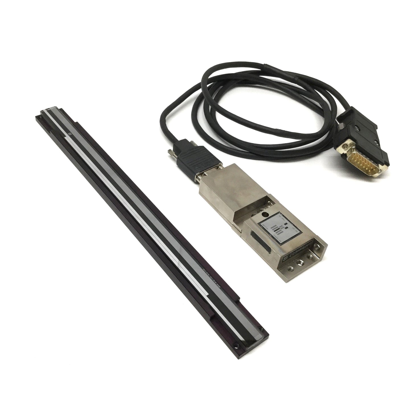Used RSF Elektronik MS 60.88-2GT Linear Encoder 5V w/9" Sentop 25:25 Scale & Cable
