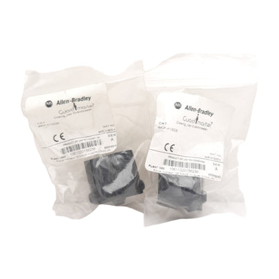 New Lot of 2 Allen Bradley 440F-A1302S Guardmaster Closing Cap, Material EPDM