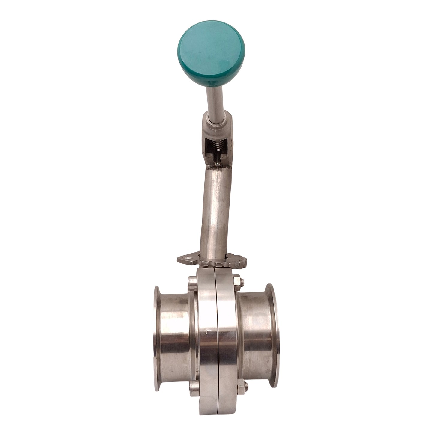 Used Alfa Laval LKB Tri-Clover SS Butterfly Valve, Vac-145psi, 3in Sanitary Fitting