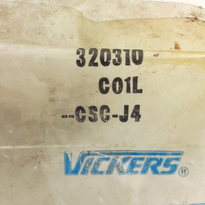 New Vickers Coil 320310 CO1L-CSC-J4 Magnetic Coil, Voltage: 220VAC, Ring Terminals