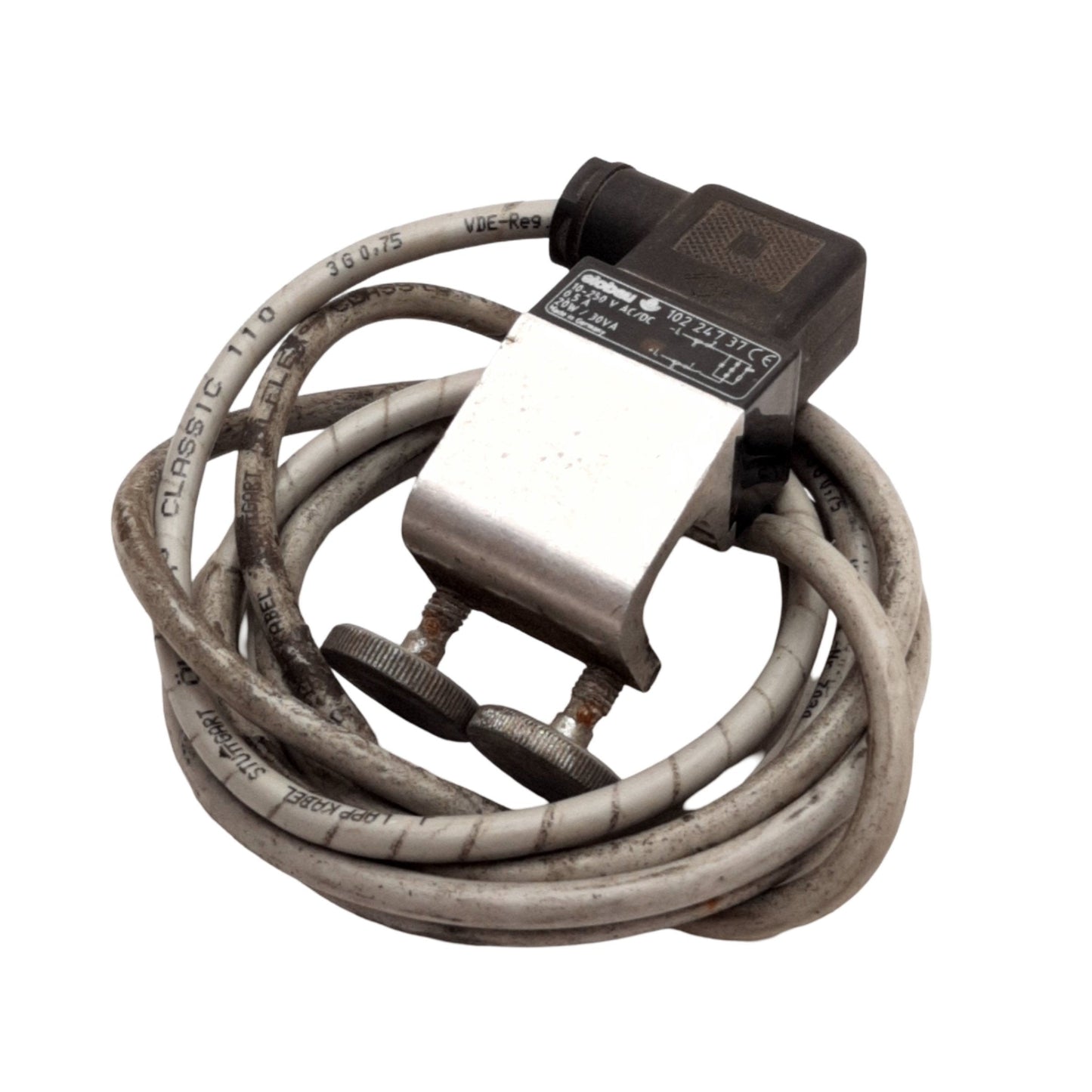 Used Elobau 10224737 Pneumatic Cylinder Switch, 10-250VAC/DC .5A, Normally Open
